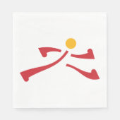 Serviette En Papier Personne exécutant l'icône (Devant)
