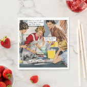 Serviette En Papier Personne Ne Vous A Demandé, Karen - Retro (En situation)