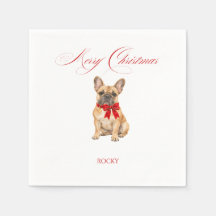 Pet Image French Bulldog Christmas Cocktail II
