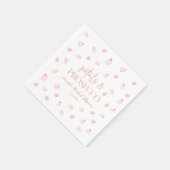 Serviette En Papier Pétales et Procuco Rose Rose Pétales Fête des mari (Coin)