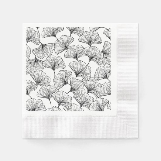 Serviette En Papier Pétales roses (Devant)