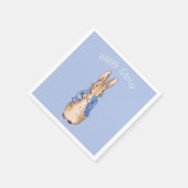 Serviette En Papier Peter le lapin Joyeux salut de Pâques (Coin)
