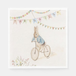 Serviette En Papier Peter le lapin lapin Baby shower neutre entre les 