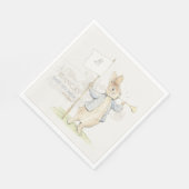 Serviette En Papier Peter le lapin Un Baby shower lapin (Coin)