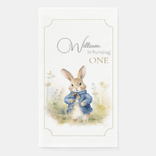 Serviette En Papier Peter Le Rabbit Aquarelle Anniversaire