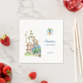 Serviette En Papier Peter Rabbit Baby Shower (En situation)