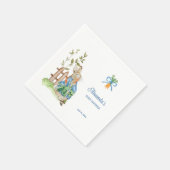 Serviette En Papier Peter Rabbit Baby Shower (Coin)