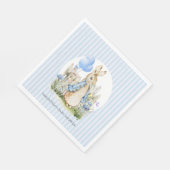 Serviette En Papier Peter Rabbit classique Baby shower garçon (Coin)