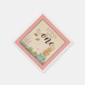 Serviette En Papier Peter Rabbit | Premier anniversaire de la petite f (Coin)