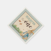Serviette En Papier Peter Rabbit | Premier anniversaire du bébé (Coin)