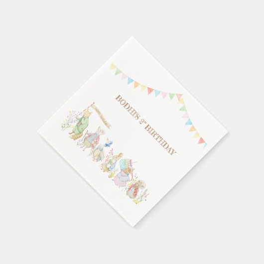 Serviette En Papier Peter the Rabbit Anniversaire Parade (Coin)
