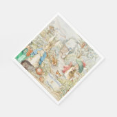 Serviette En Papier Peter the Rabbit Garden Histoire Anniversaire (Coin)