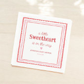 Serviette En Papier Petit amour Valentine's Shower