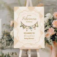 Petit Baby shower de pêche pêcheur