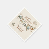 Serviette En Papier Petit Baby shower de pêche pêcheur (Coin)