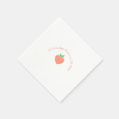 Serviette En Papier Petit Baby shower doux (Coin)