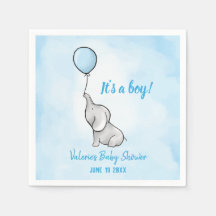 Petit baby shower éléphant