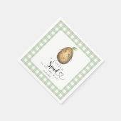 Serviette En Papier Petit Baby shower Spud (Coin)