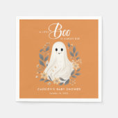 Serviette En Papier Petit Boho Ghost Baby shower d'Halloween (Devant)