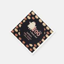 Petit Boo est due fille Baby shower Halloween