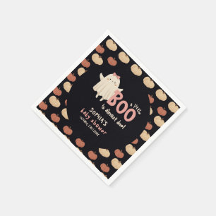 Serviette En Papier Petit Boo est due fille Baby shower Halloween