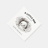 Serviette En Papier Petit Boo Est Presque Dû Baby shower Napkins (Coin)