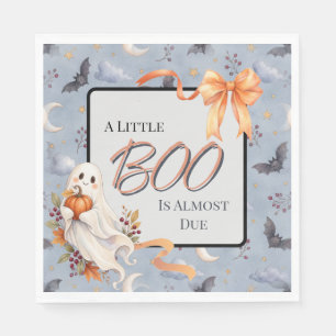 Serviette En Papier Petit Boo Est Prêt Nappe en Papier pour Baby Showe