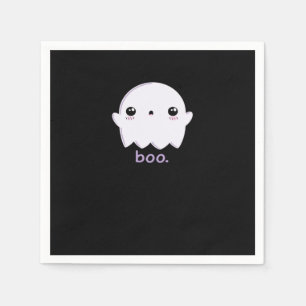 Serviette En Papier Petit Boo mou Halloween