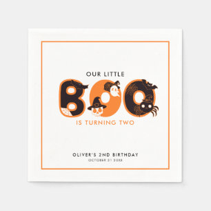 Serviette En Papier Petit Boo Turner Deux Frontières Anniversaire D'Ha