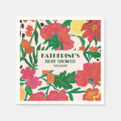 Serviette En Papier Petit chéri en route Fête de bébé au citron (Devant)