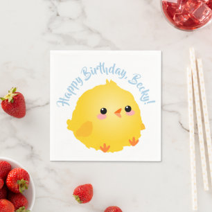 Serviette En Papier Petit Chick