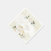 Serviette En Papier Petit Citrouille En Chemin (Coin)