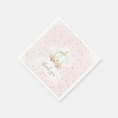 Serviette En Papier Petit Citrouille en route baby shower (Coin)