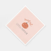 Serviette En Papier petit citrouille mignon (Coin)