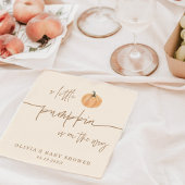 Serviette En Papier Petit Citrouille Sur Le Chemin Baby shower Automne
