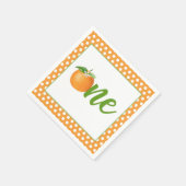 Serviette En Papier Petit Cutie Premier Anniversaire Napkin - Ou Point (Coin)