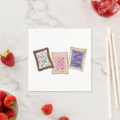 Serviette En Papier Petit-déjeuner congelé Pâtisserie Grille-pain Junk (En situation)