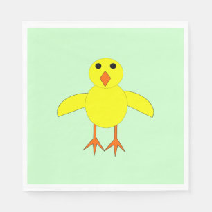 Serviette En Papier Petit déjeuner de Pâques en Napkin