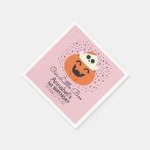 Serviette En Papier Petit Fantôme de Boo Halloween Filles Anniversaire (Coin)