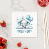 Serviette En Papier Petit garçon cacahuète (En situation)