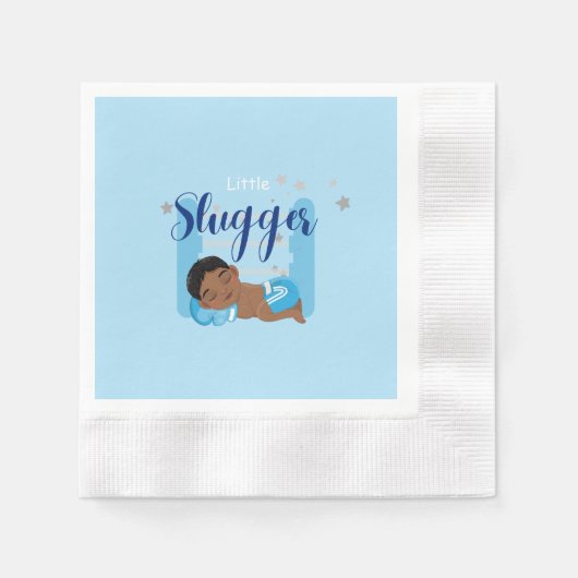 Serviette En Papier Petit garçon de petite fille (Devant)