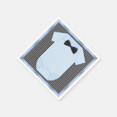 Serviette En Papier Petit Homme Baby Boy Douche (Coin)