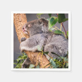 Serviette En Papier Petit koala doux (Devant)