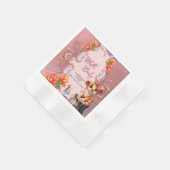 Serviette En Papier Petit lion mignon (Coin)