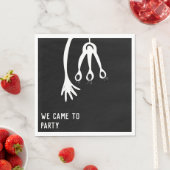 Serviette En Papier Petit Monster Alien Anniversaire (En situation)