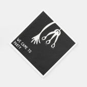 Serviette En Papier Petit Monster Alien Anniversaire (Coin)