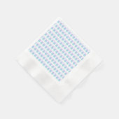 Serviette En Papier Petit Monstre Bleu (Coin)