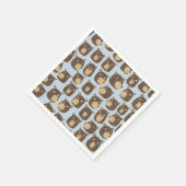 Serviette En Papier Petit Motif de l'ours en peluche (Coin)