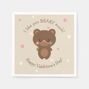 Serviette En Papier Petit Ours doux