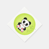 Serviette En Papier Petit Panda (Coin)